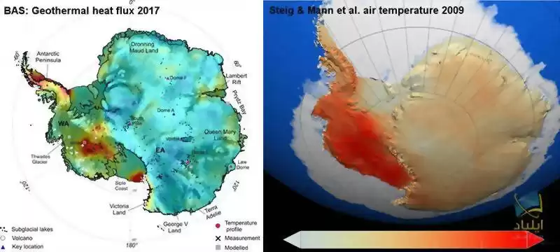 تهیه دقیق‌ترین نقشه از سرزمین جنوبگان