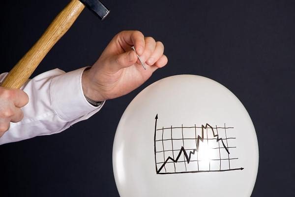 ترکیدن حباب بورس