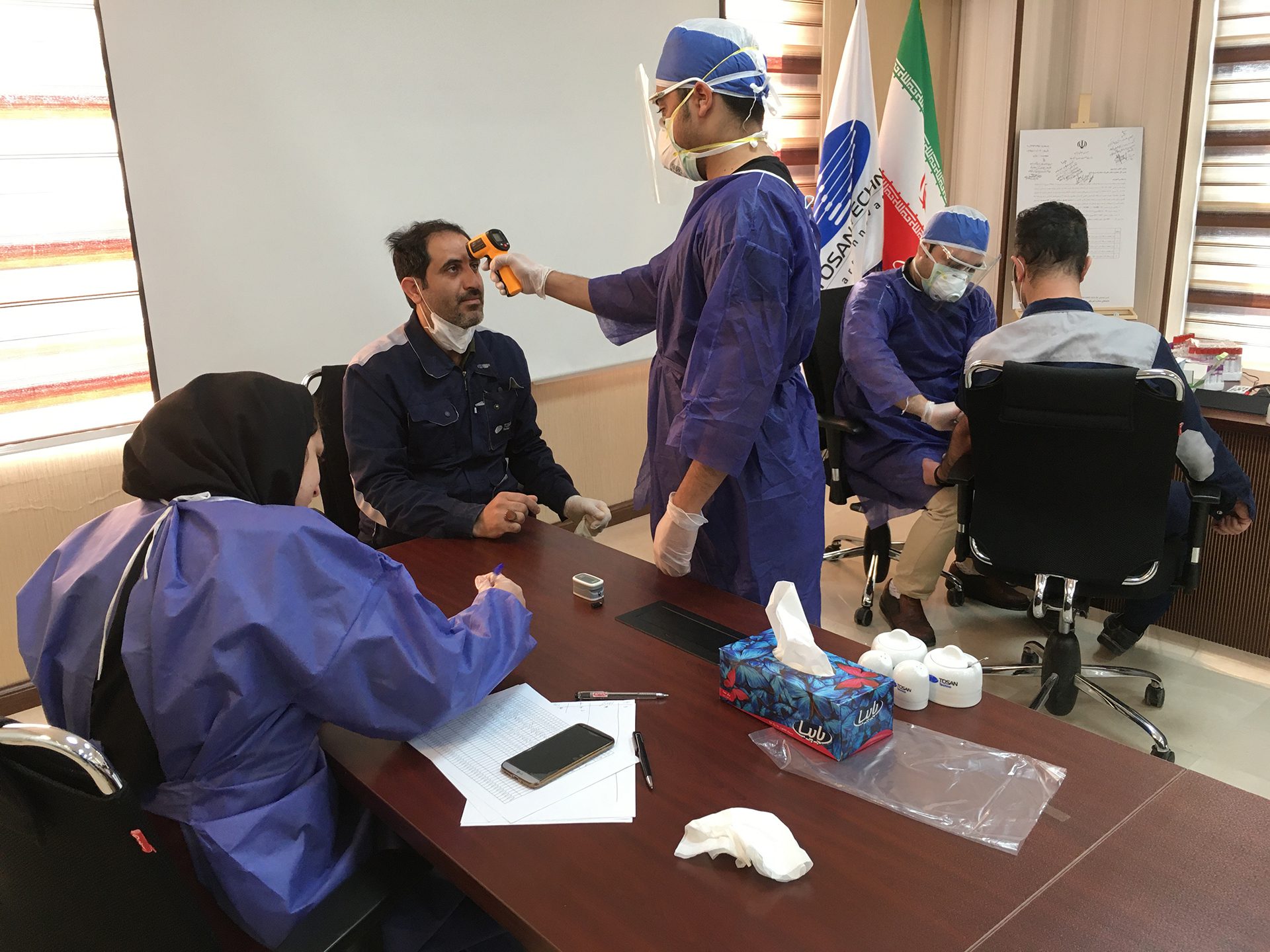 اقدامات توسن‌تکنو در راستای مقابله با کرونا