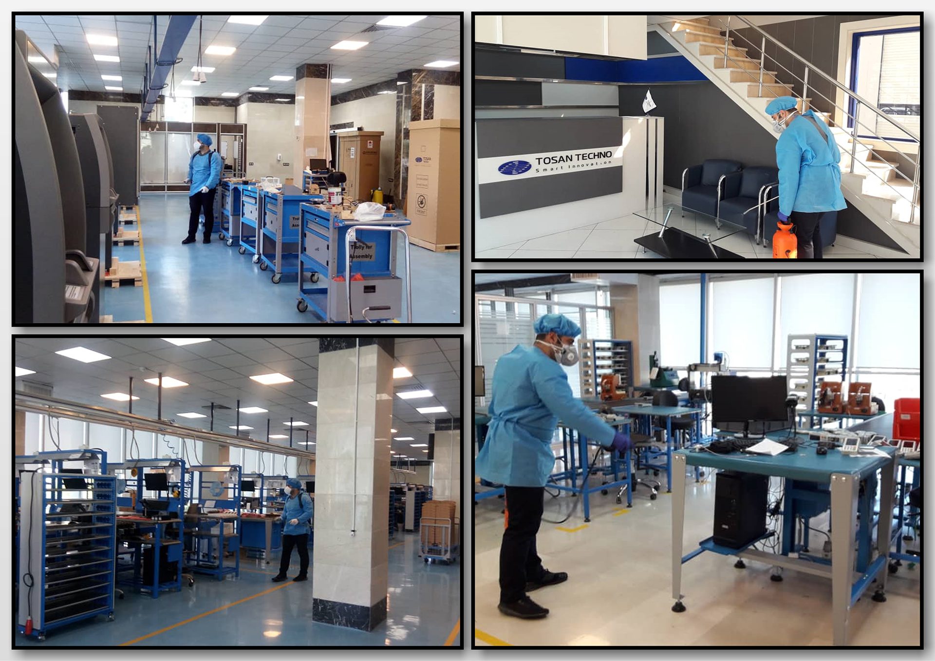 اقدامات توسن‌تکنو در راستای مقابله با کرونا