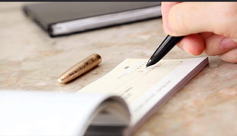 پرداخت مالیات با چک