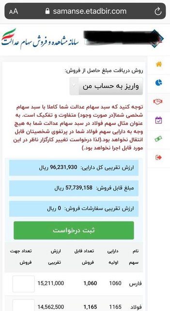 ماجرای کاهش ارزش سهام عدالت به زیر 10 میلیون تومان چیست؟