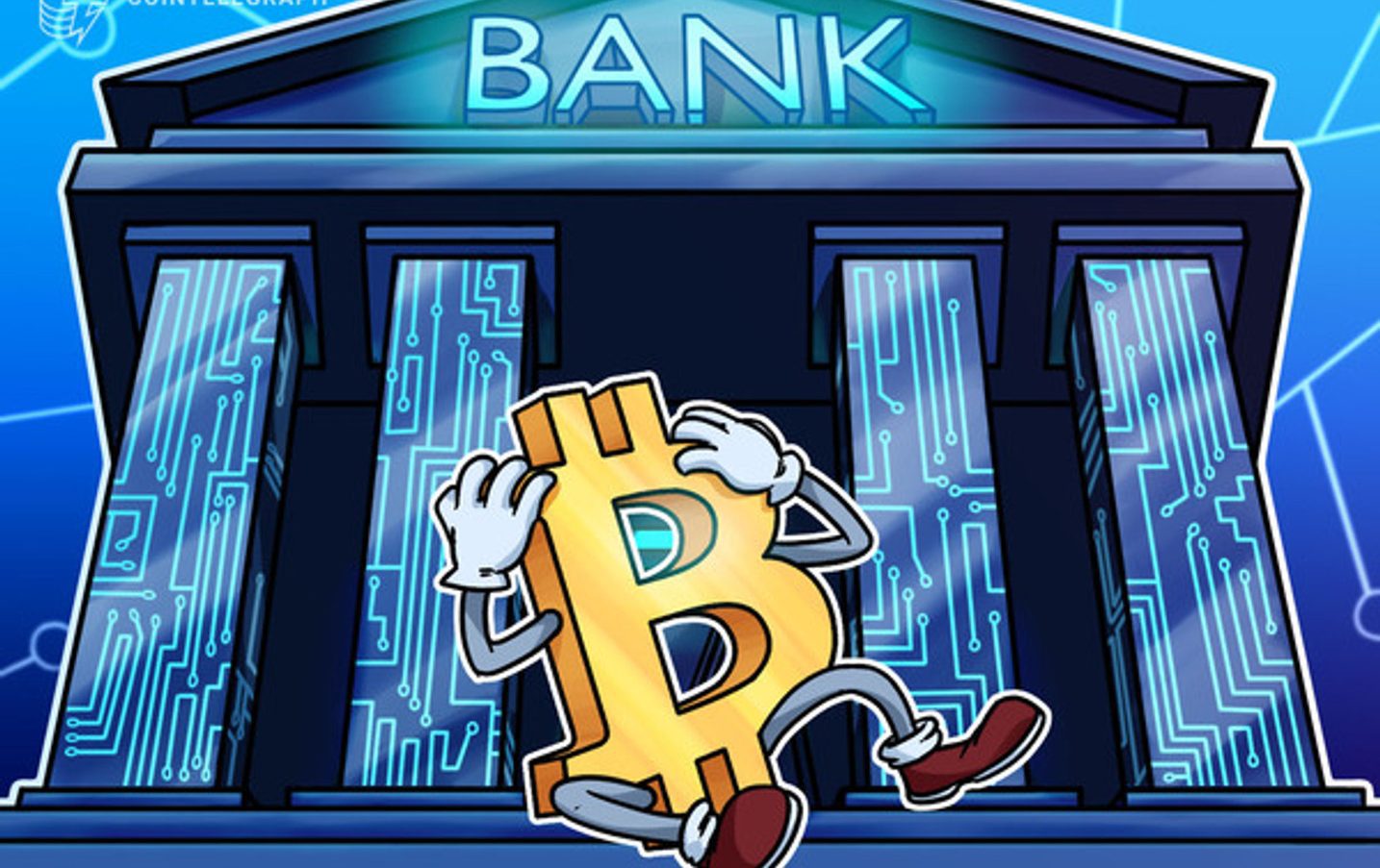 بیت کوین در بانکها