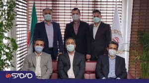 1بازدید ریاست اداره کل عملیات بانکی بانک ملی ایران از شرکت داده ورزی سداد