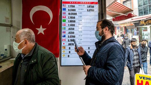 سقوط ۴۵ درصدی لیر ترکیه/ آینده لیر چه می‌شود؟