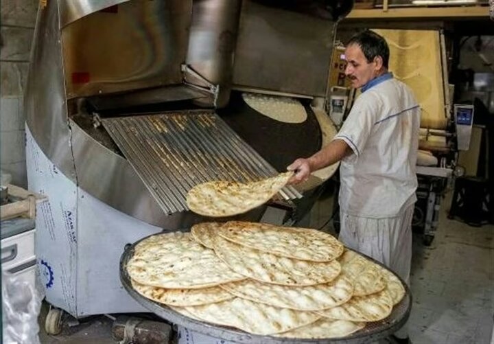واریز مبالغ فروش نان