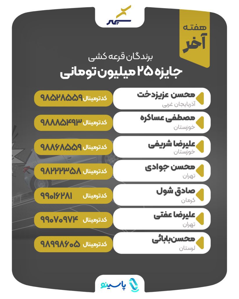 جشنواره شانس انفجاری سپهر