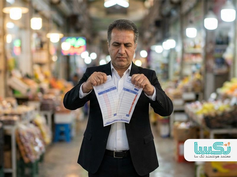 فاکتور کاغذی