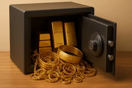 خروج پول از صندوق طلا