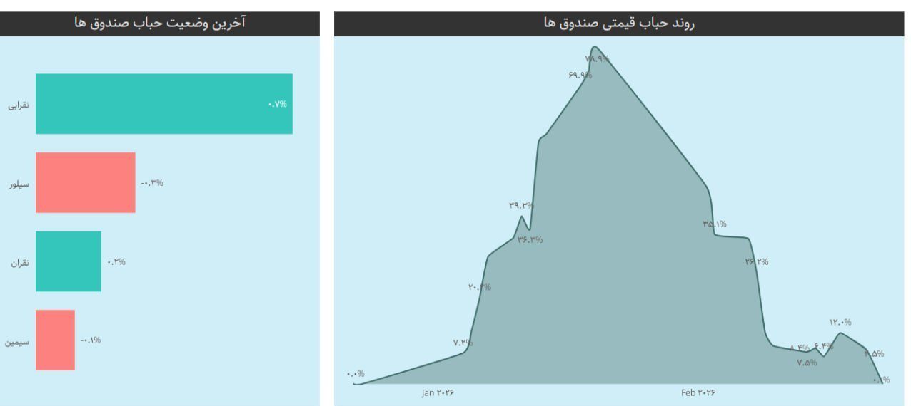  حباب صندوق نقره