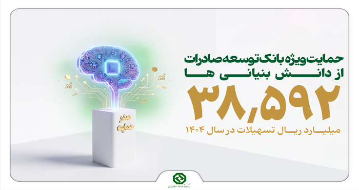 حمایت مالی بانک توسعه صادرات