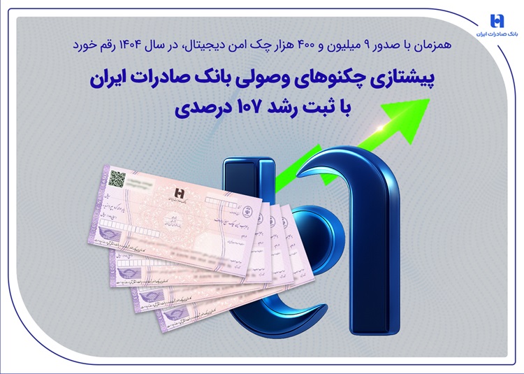 چکنوهای وصولی بانک صادرات