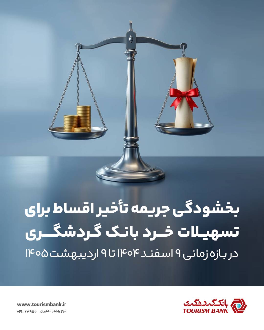 جرایم دیرکرد تسهیلات خرد بانک گردشگری