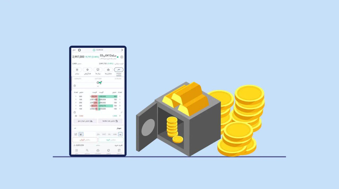 طلای آنلاین یا طلای بورسی