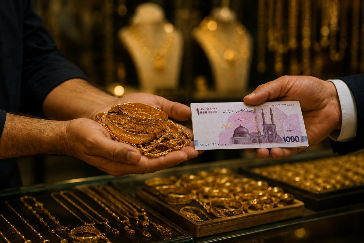سپردن طلا به طلافروش