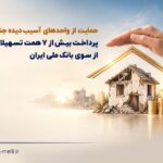 تسهیلات حمایتی از سوی بانک ملی ایران