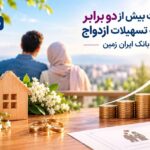 سهمیه تسهیلات ازدواج در بانک ایران زمین