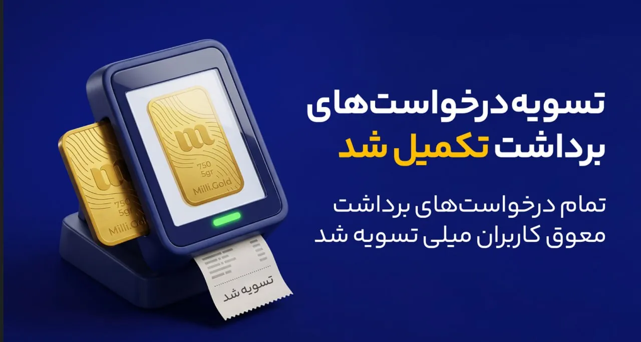 میلی از پایان صف تسویه درخواست‌های برداشت خبر داد